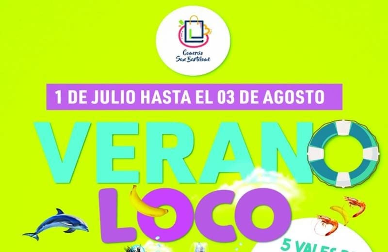 San Bartolomé programa actividades para su ‘Verano loco’