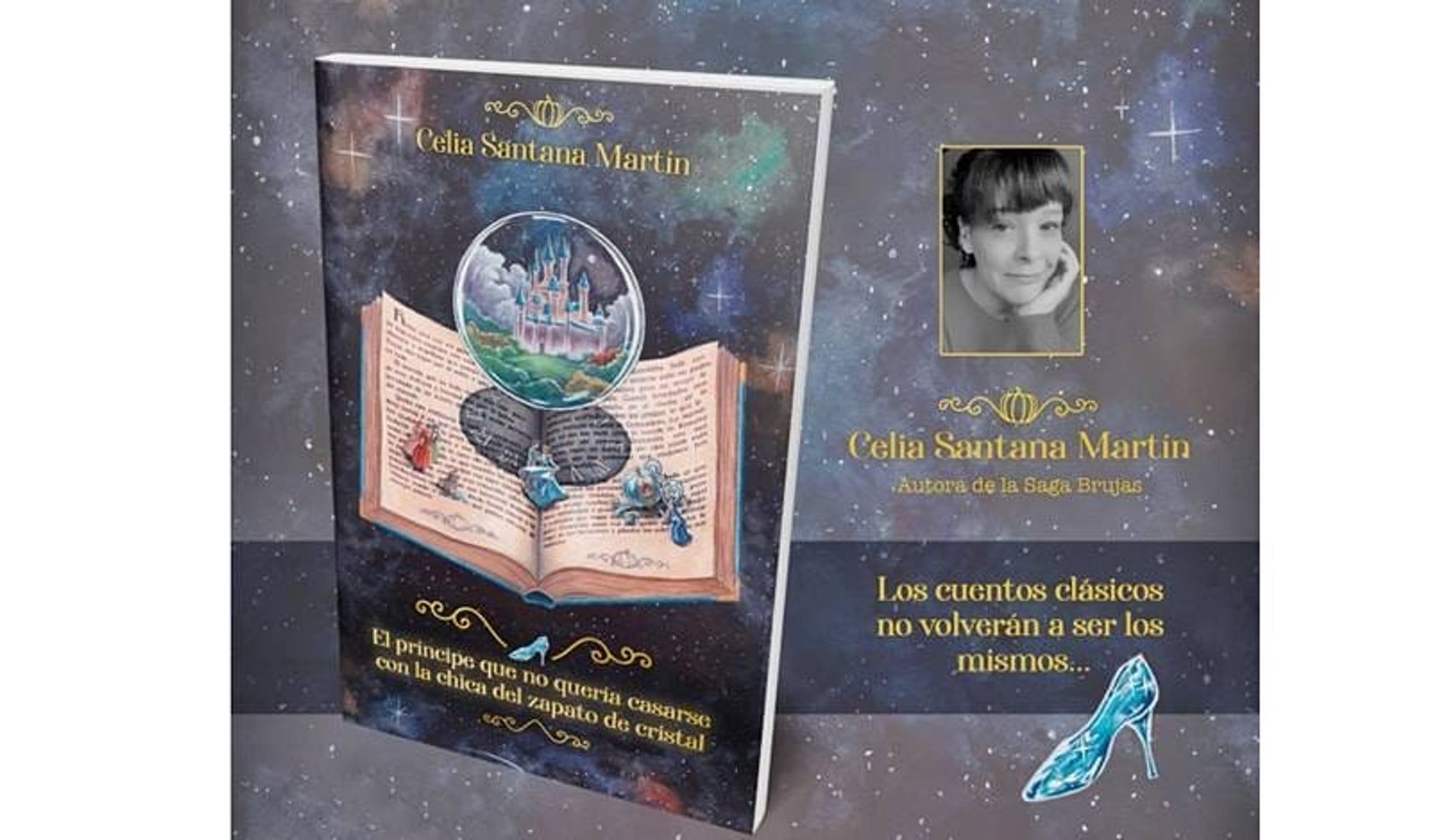 La escritora lanzaroteña, Celia Santana, reescribre ‘Cenicienta’ en clave humorística