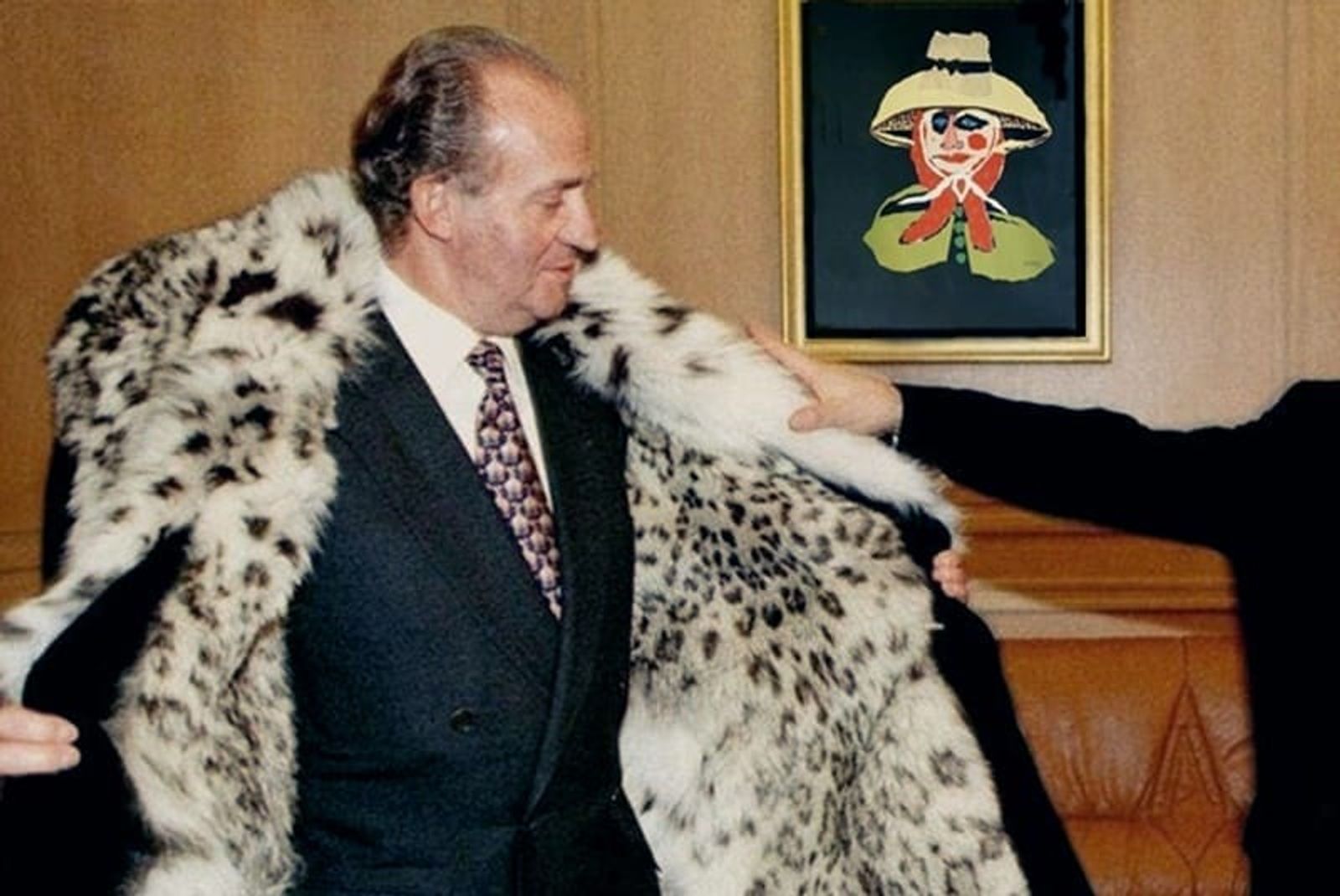 Juan Carlos visitará por última vez Lanzarote para llevarse a Dubai las obras de Manrique de La Mareta