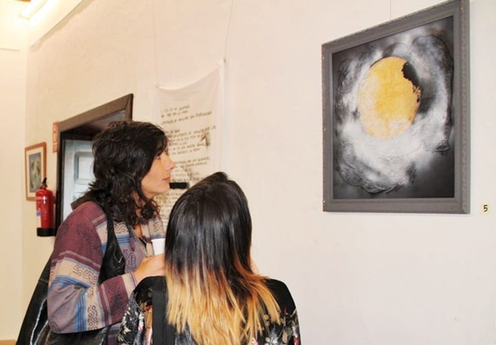 Yaiza expone el trabajo de la artista italiana Patrizia Casiraro