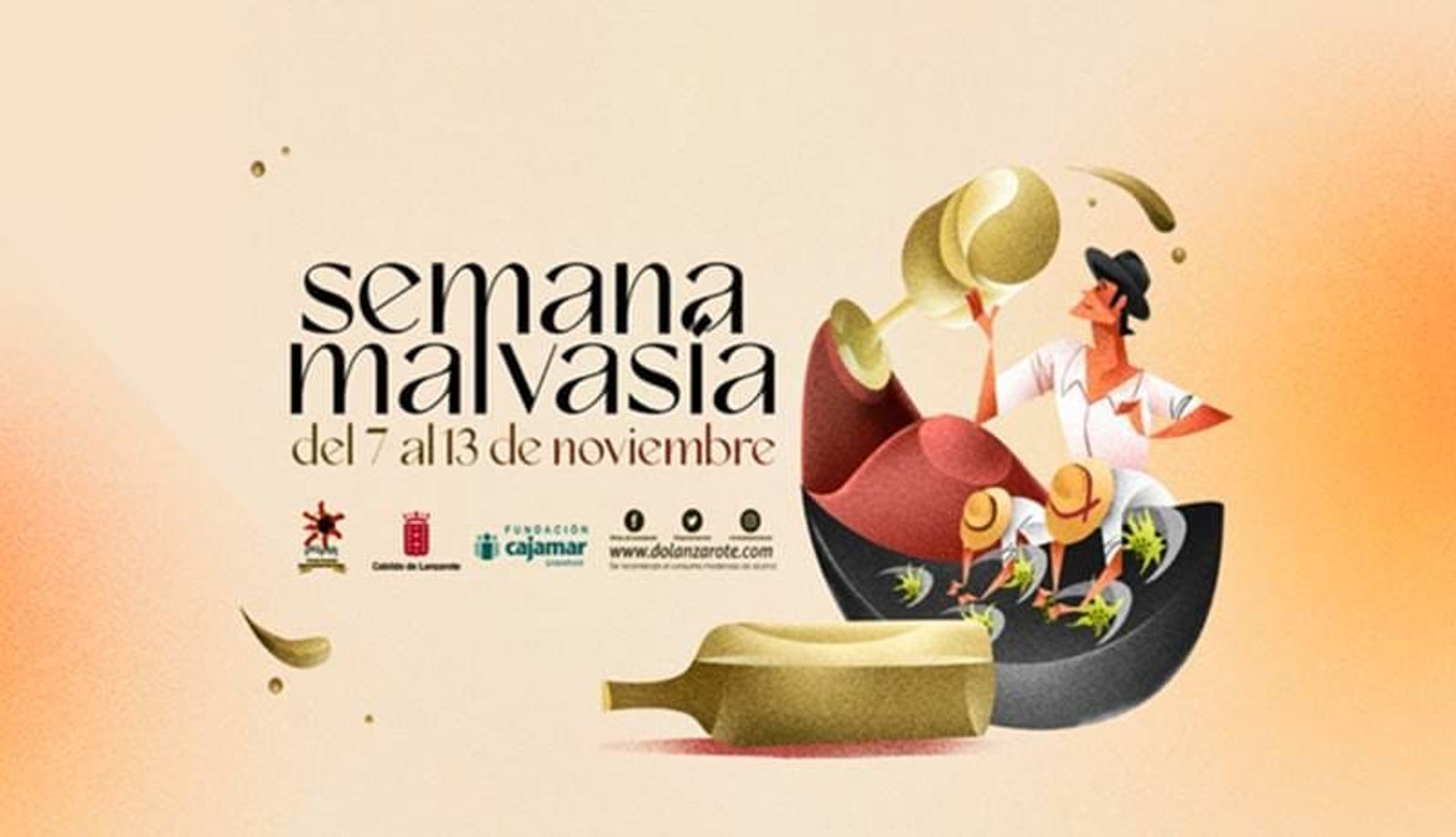 Conoce la programación de ‘Malvasía, la semana del vino de Lanzarote’