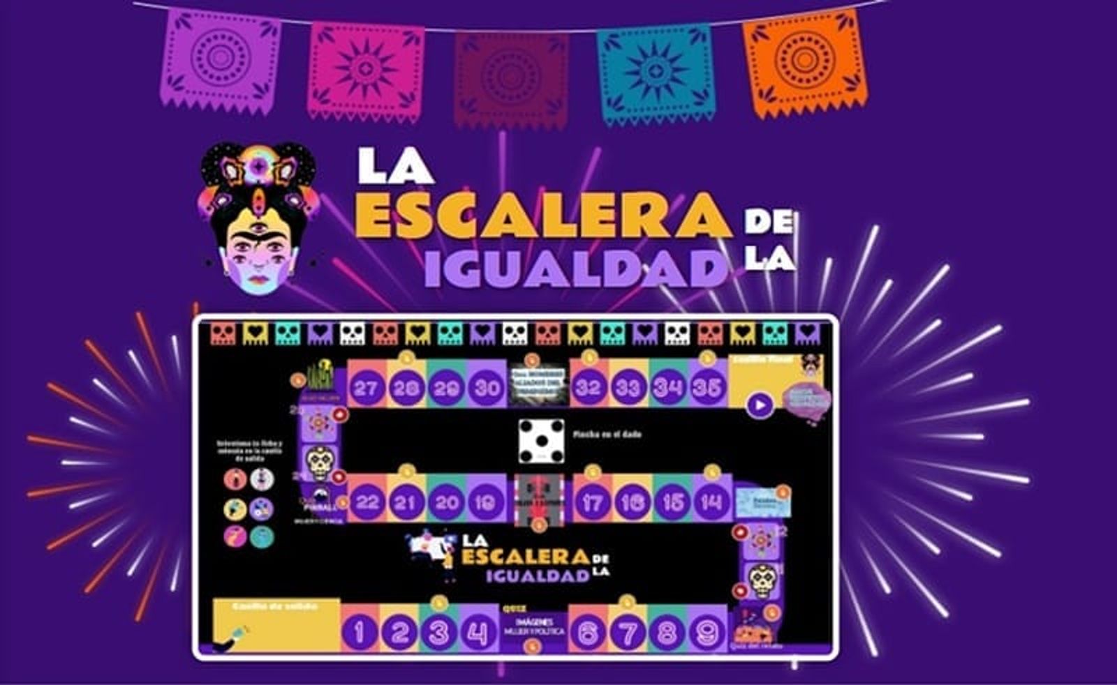 “La escalera de la igualdad”, el juego que busca visibilizar el papel de la mujer en la sociedad
