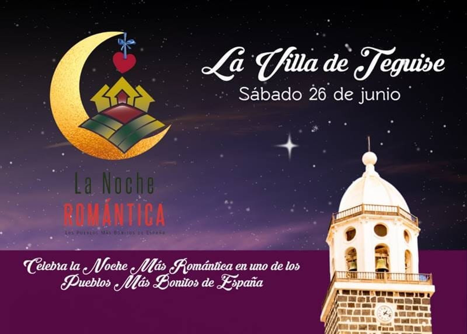 Teguise celebra este sábado la ‘Noche Más Romántica’