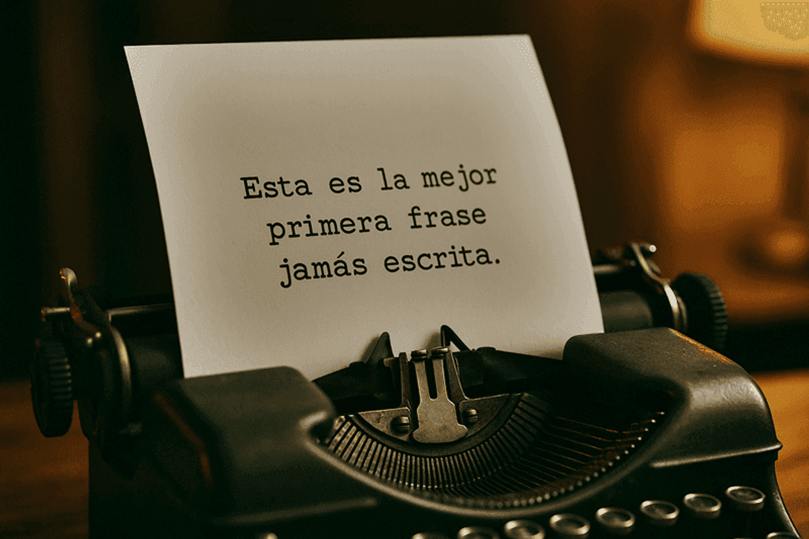 Anatomía de una primera frase: El arte de abrir un libro