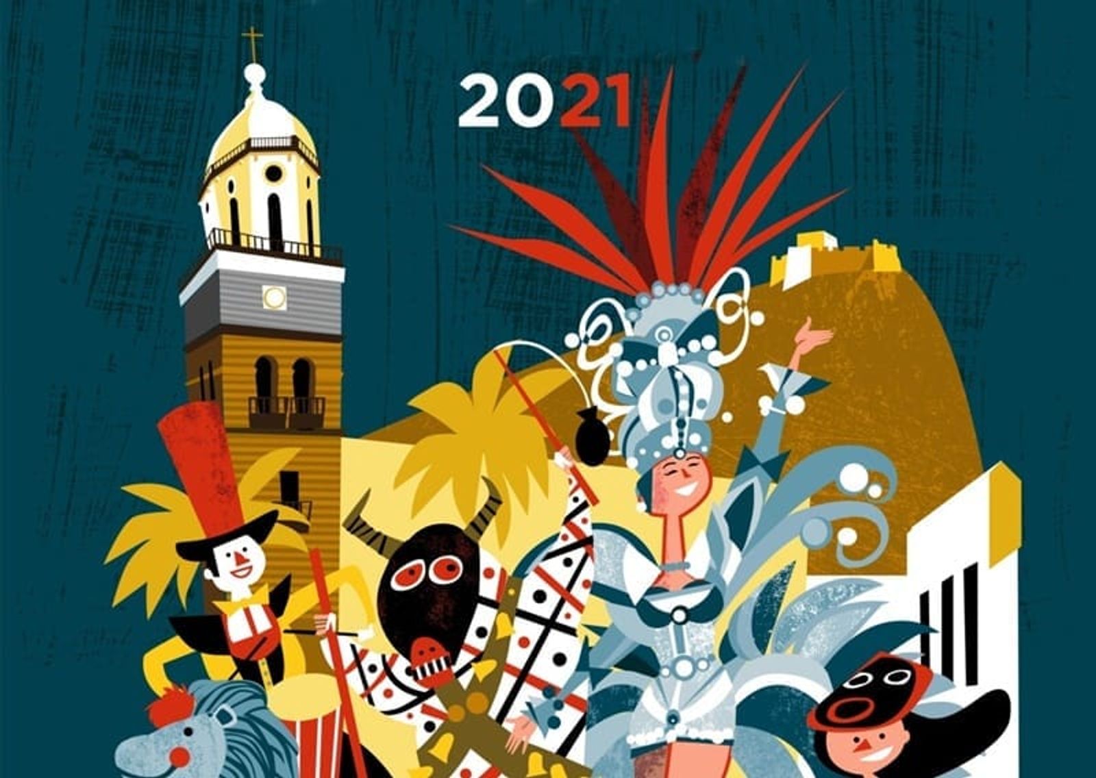 Teguise elige al ganador del cartel anunciador de su Carnaval virtual