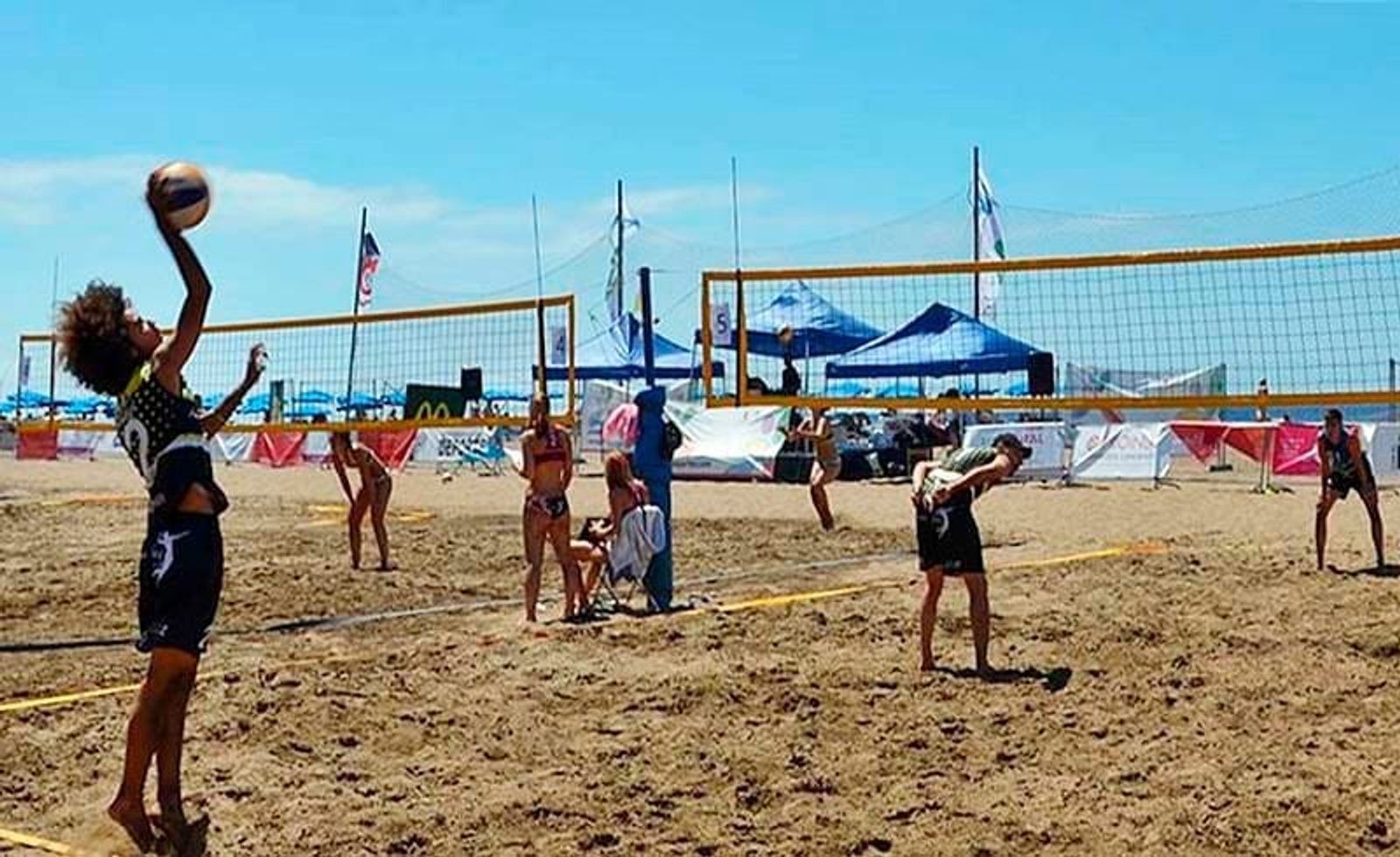 Todo listo para la celebración del Torneo Internacional de Voley Playa Lanzarote