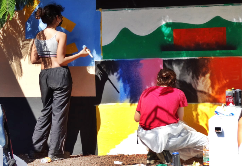 Unidad móvil de Arrecife Red Cultural de Barrios