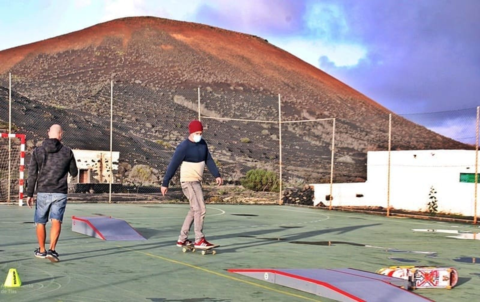 Comienzan las clases de skate gratuitas en los pueblos del municipio de Tías