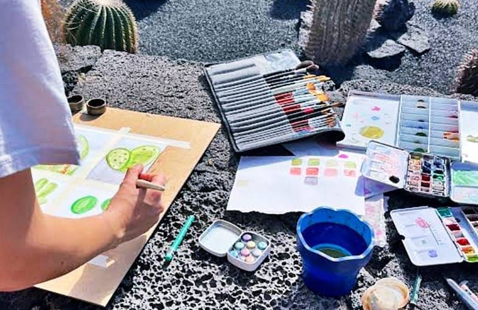 Los CACT organizan talleres de acuarelas para jóvenes en mayo