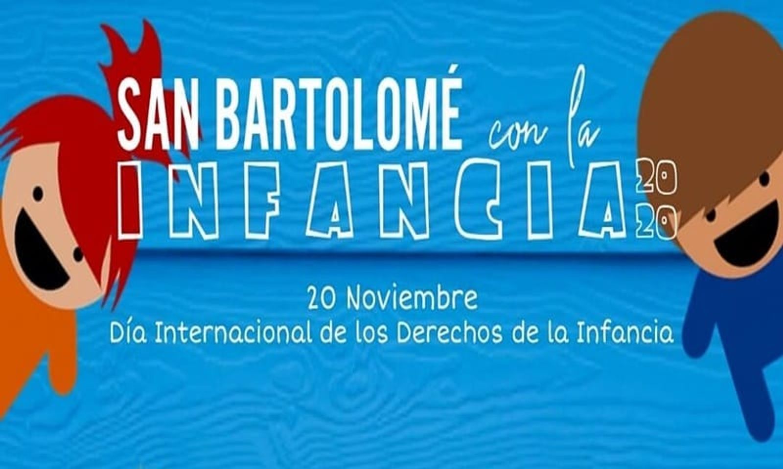 San Bartolomé solicita a los niños que envíen sus dibujos para conmemorar el Día Universal de la Infancia