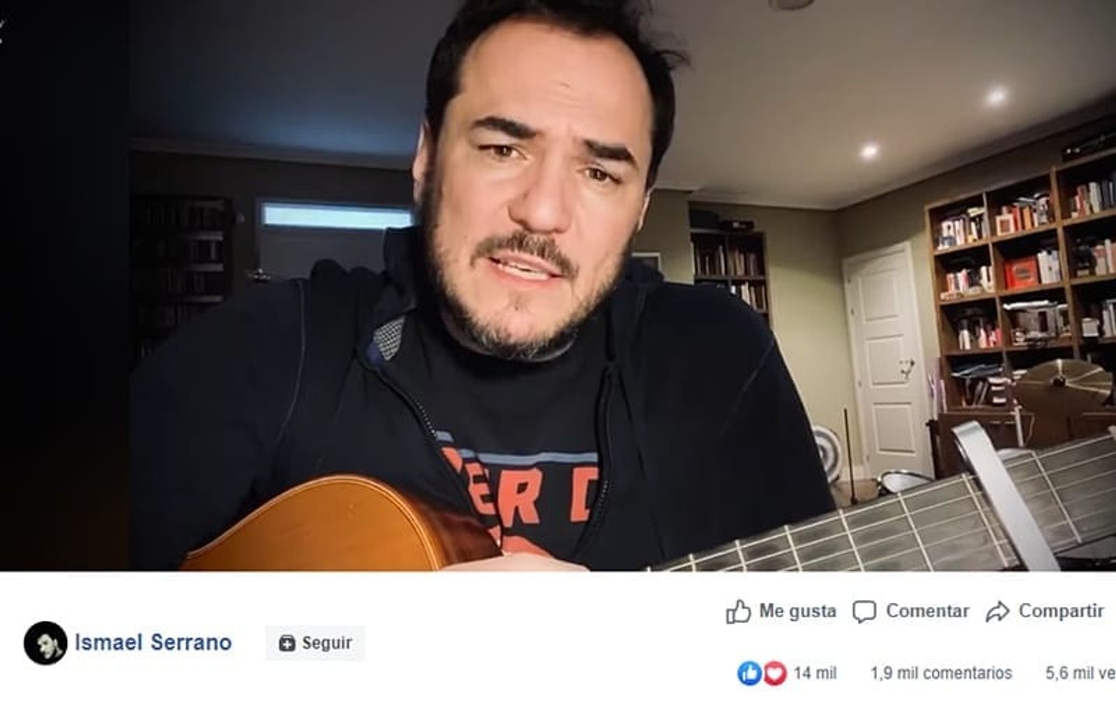 Ismael Serrano ofrece un concierto on-line este martes