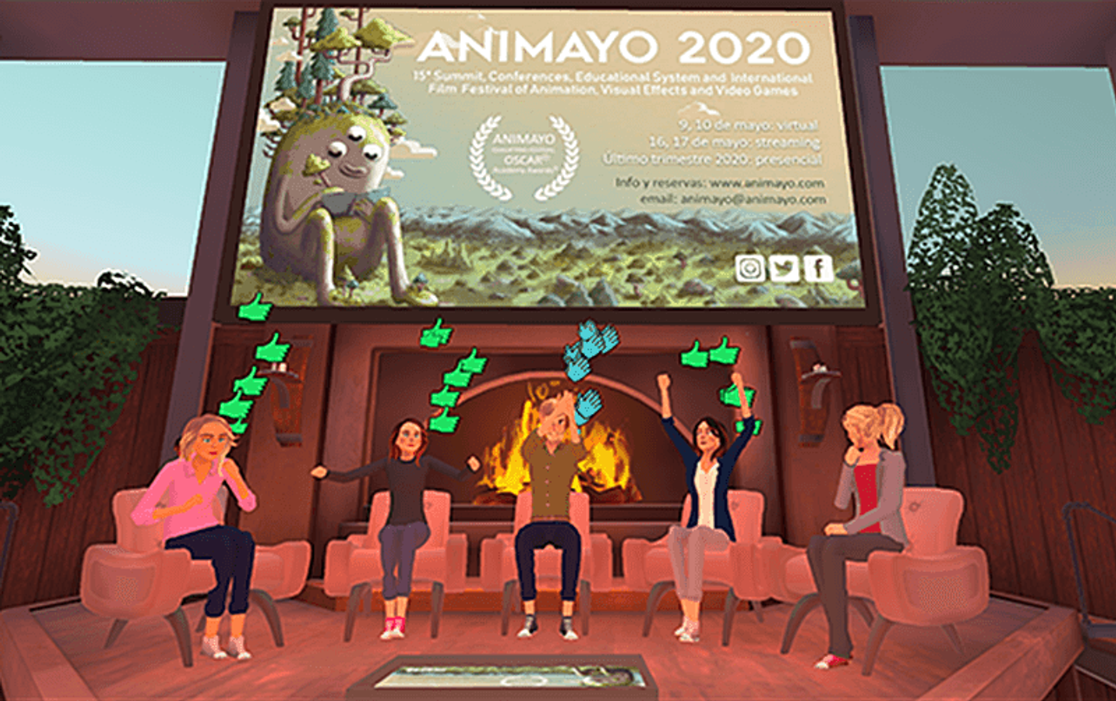 En su 15ª edición Animayo lanza el Primer Evento Mundial de Animación 100% Virtual
