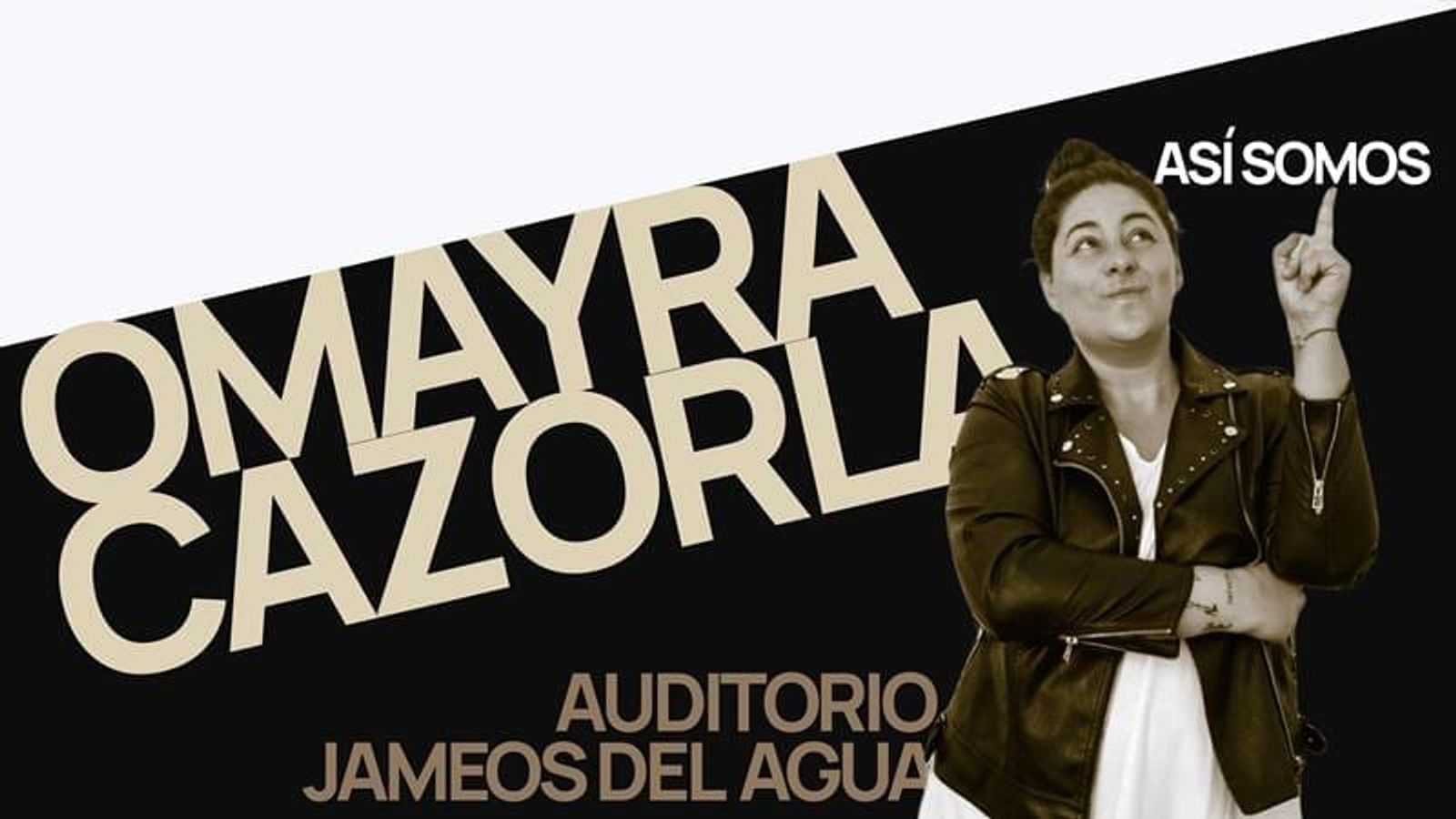 El humor de Omayra Cazorla regresa a Jameos del Agua con su nuevo espectáculo Así Somos