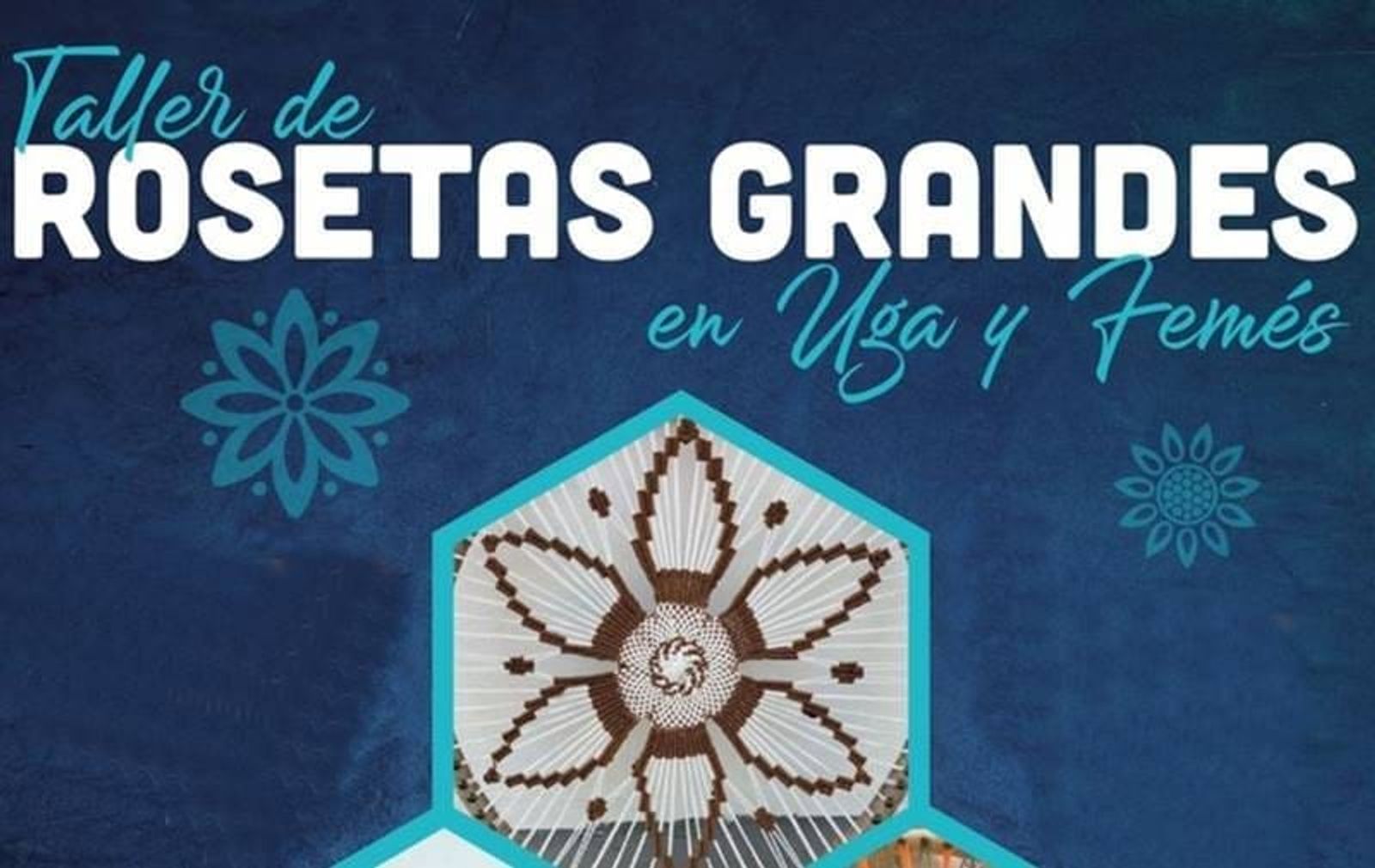 Yaiza organiza dos talleres de elebroración de rosetas grandes