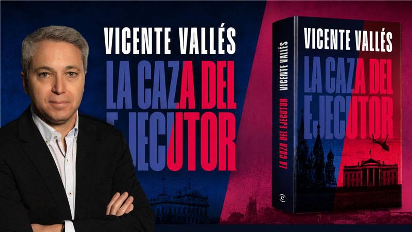 Vicente Vallés presenta la novela ‘La caza del ejecutor’ en el Islote de Fermina