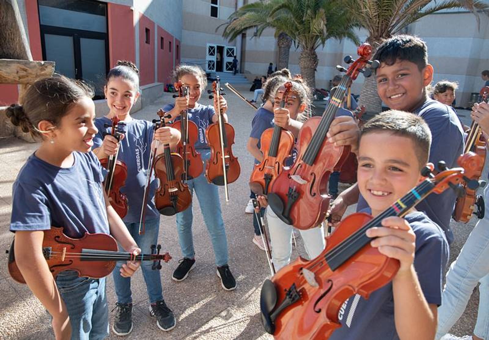 Barrios Orquestados abre nuevas plazas para aprender música en Lanzarote