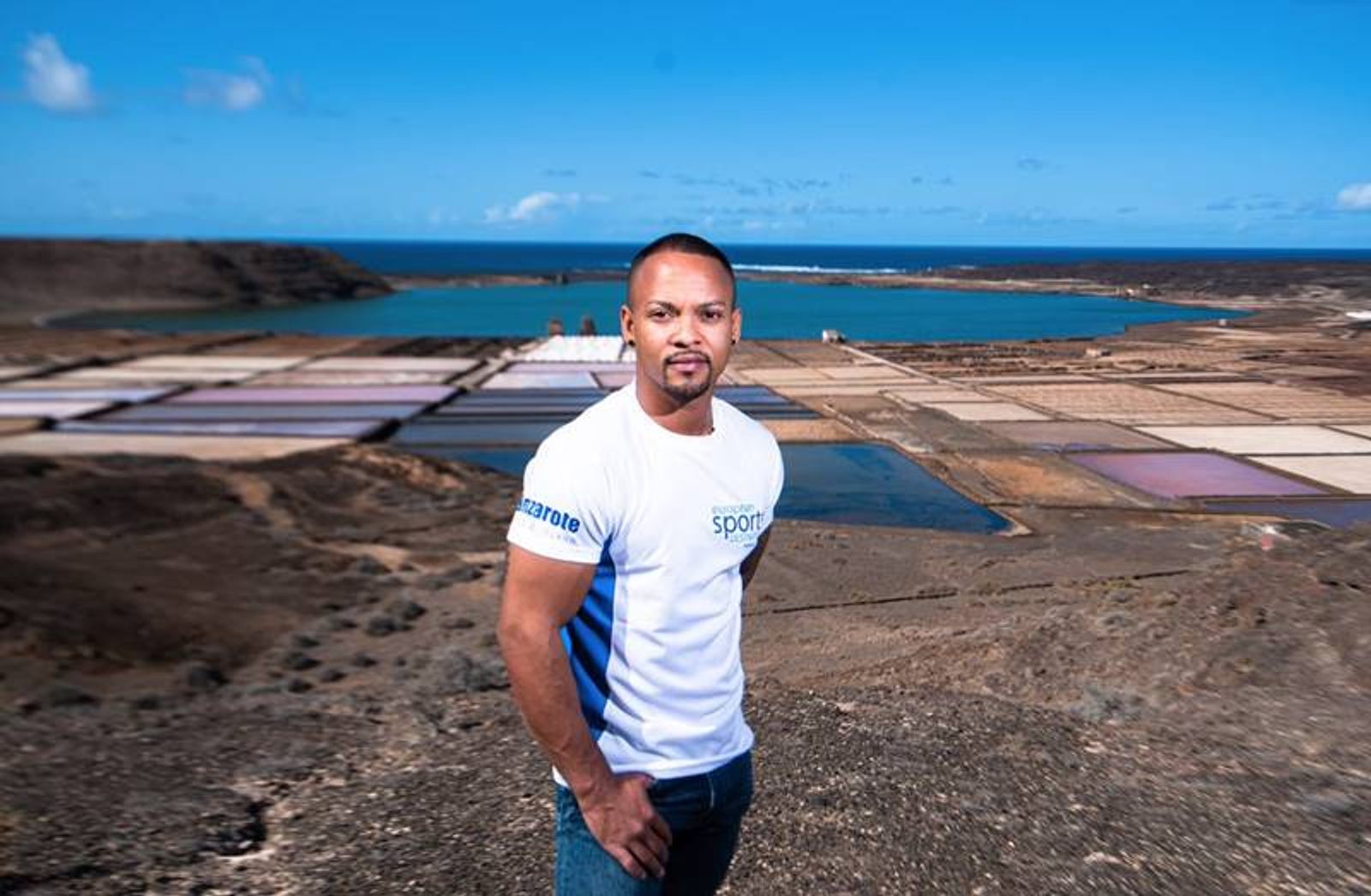 Ray Zapata toca el cielo desde el “suelo” de Lanzarote