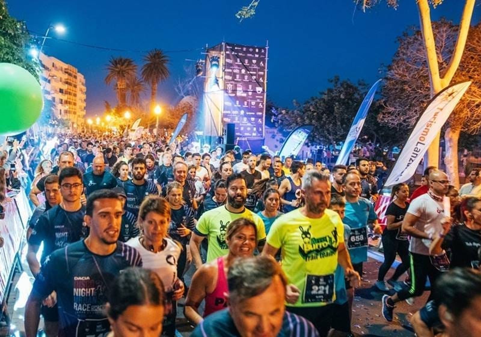 Inscripciones abiertas para la Playa Blanca Music Run Night 2025
