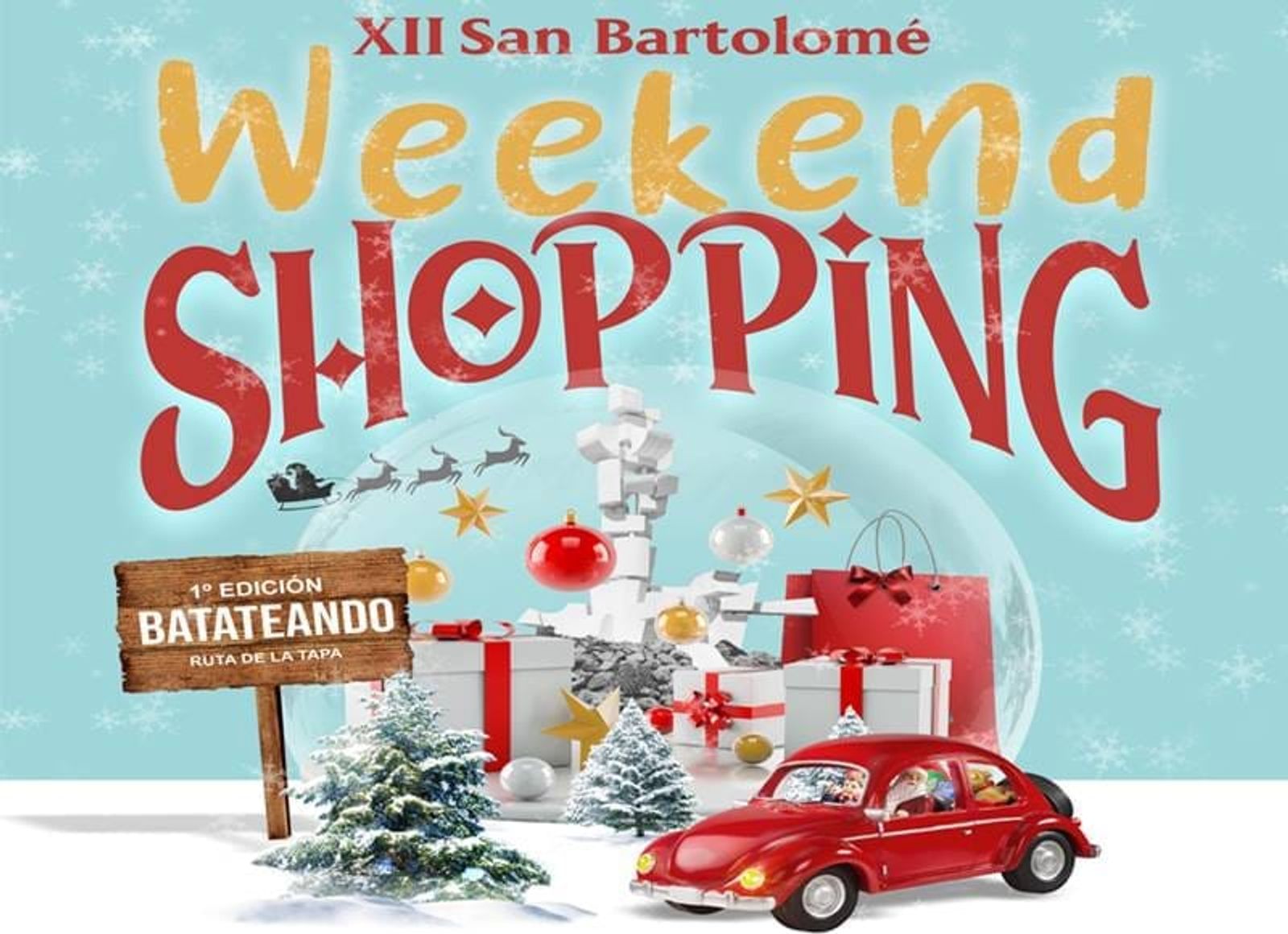 Este viernes arranca la “XII Edición del San Bartolomé Weekend Shopping” con amplia agenda de actividades