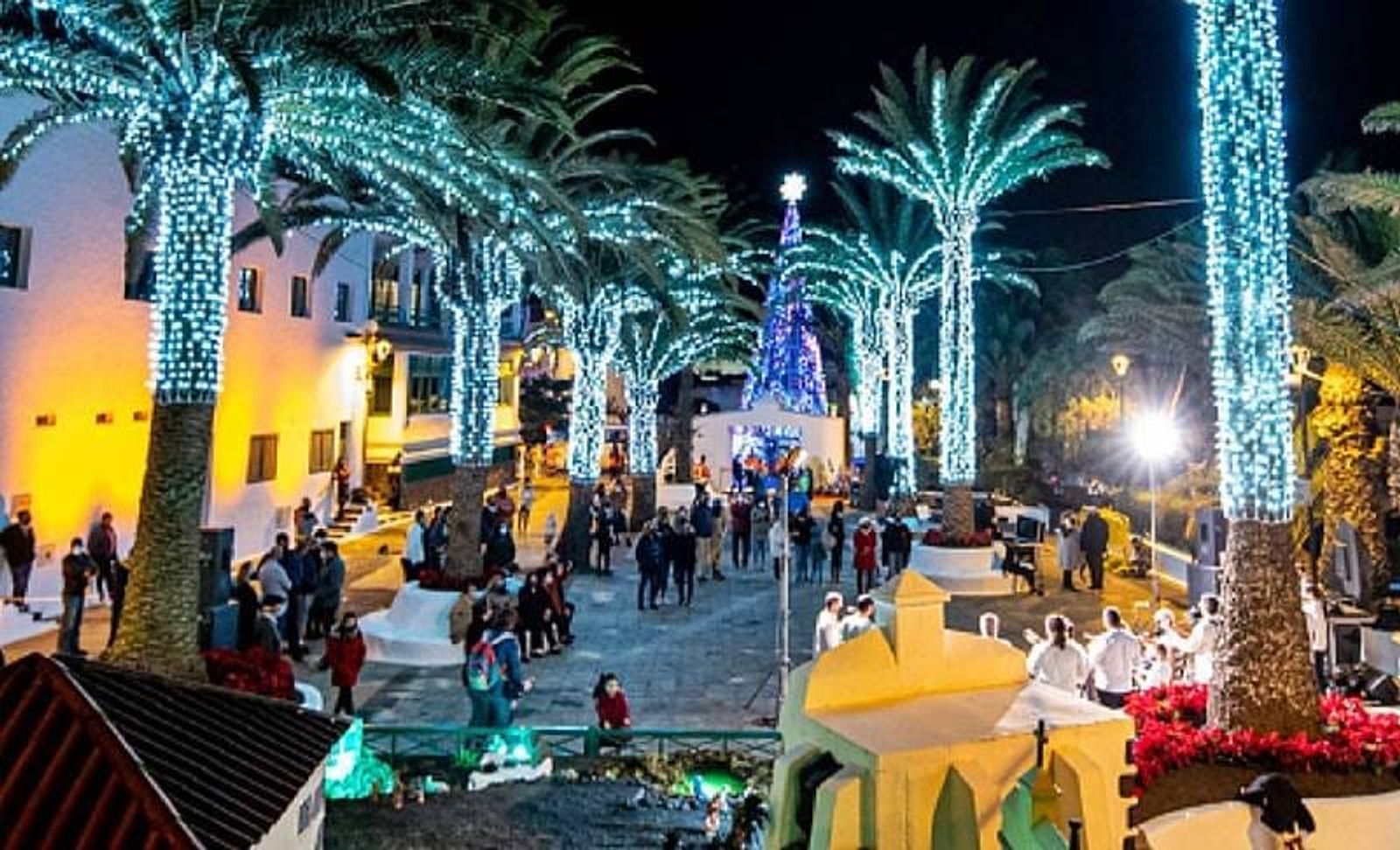 Música para acompañar el encendido navideño de San Bartolomé