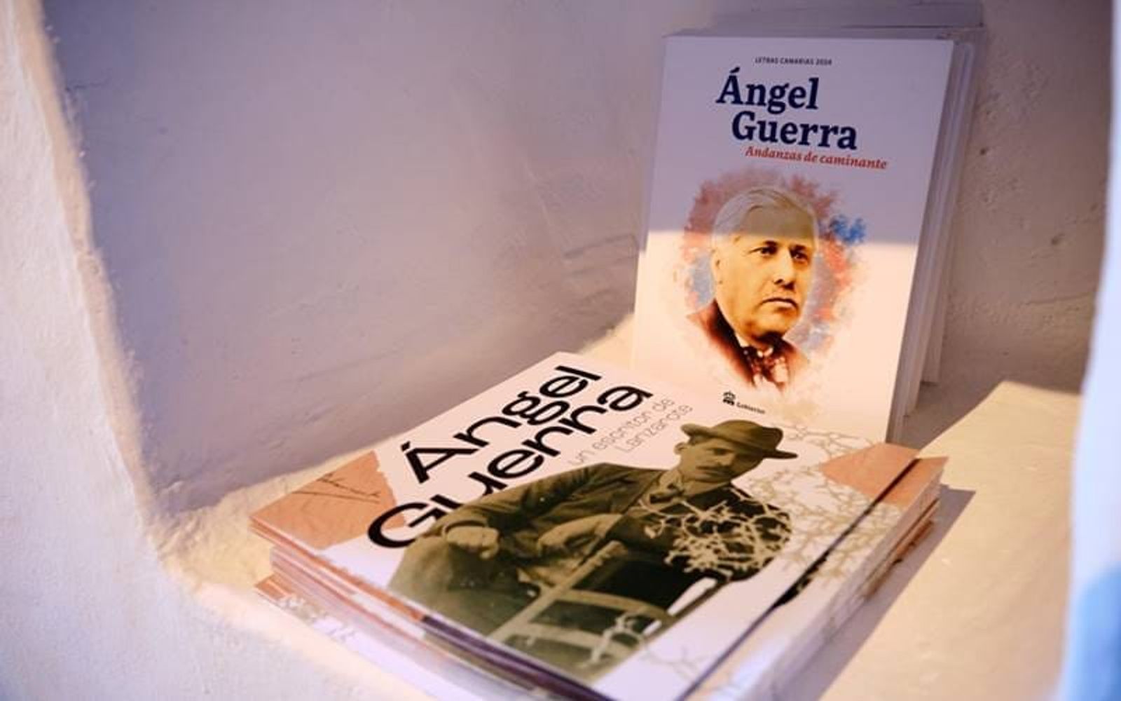 Inaugurada “Ángel Guerra, un escritor de Lanzarote”, exposición que recorre la trayectoria literaria del autor conejero