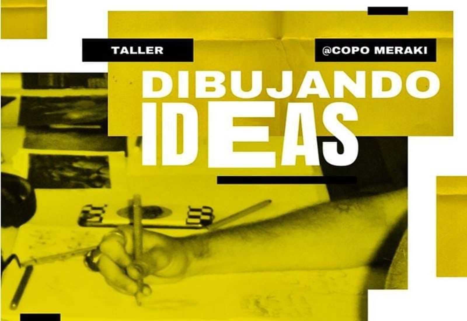 Copo Meraki regresa a Ars Magna con el taller “Dibujando ideas”