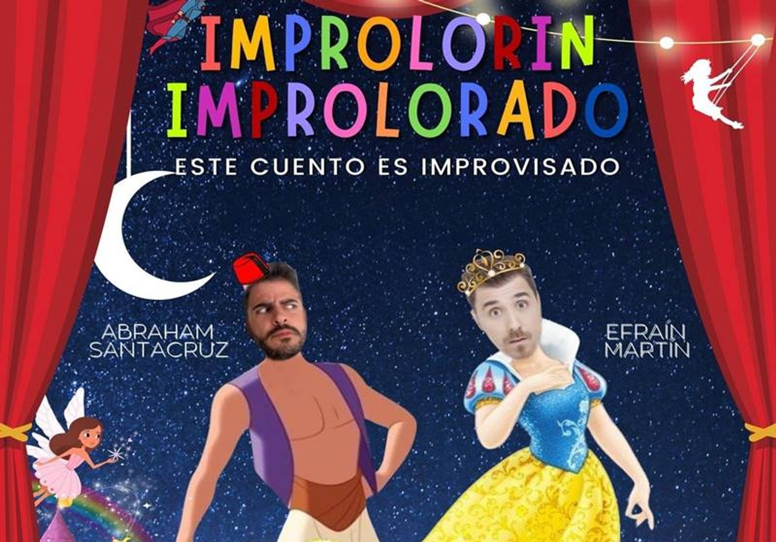 Arrecife disfrutará del espectáculo familiar ‘Improlorín, Improlorado’ este sábado