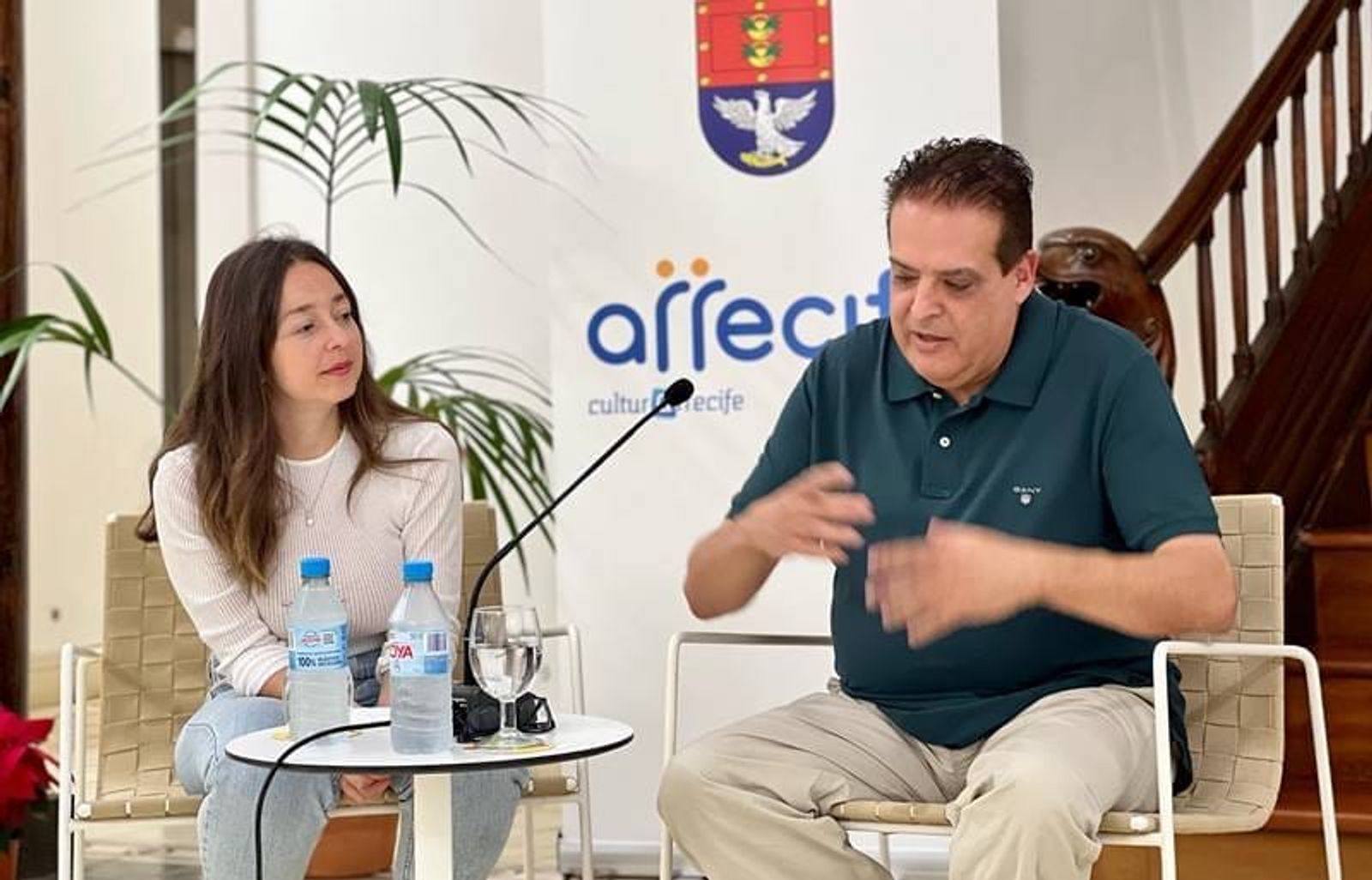 Pepe Betancort presentó su nueva novela ‘Las perlas de Eufemia Montelongo’