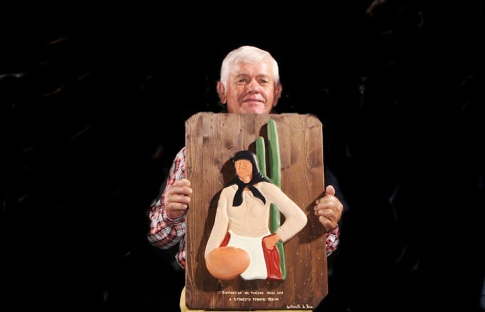 El maestro salinero Modesto Perdomo fue homenajeado como Distinguido del Turismo Yaiza 2019