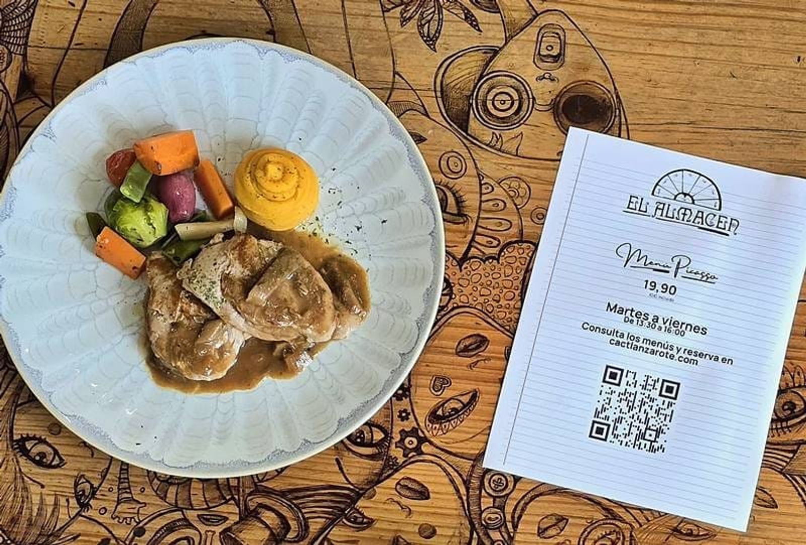 Menú Picasso, la nueva propuesta gastronómica de El Almacén