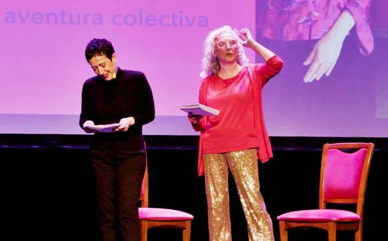 El Almacén acoge el encuentro escénico ‘Señoras y Señoras’ con las periodistas María Guerra y Mariola Cubells