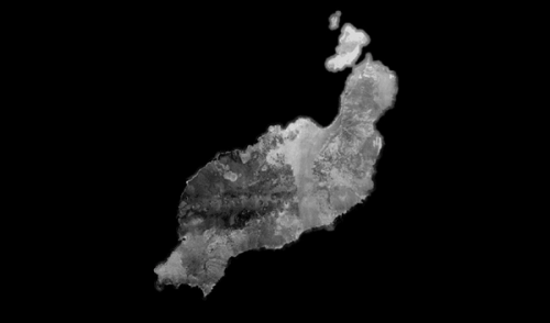 Se hace pública una ortofoto de Lanzarote del año 1977