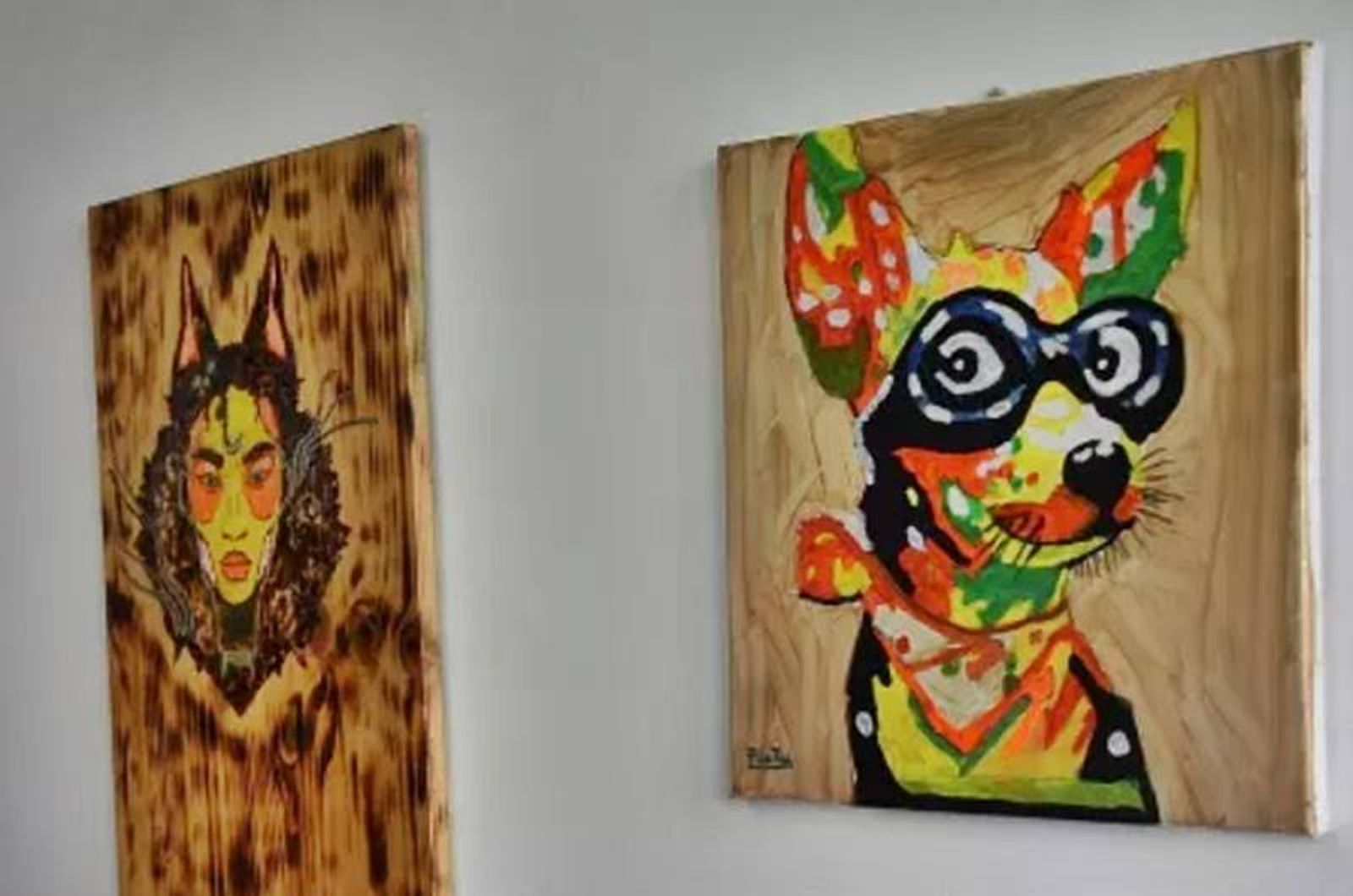 Manolo Fleitas expone su obra en la Sociedad Democracia