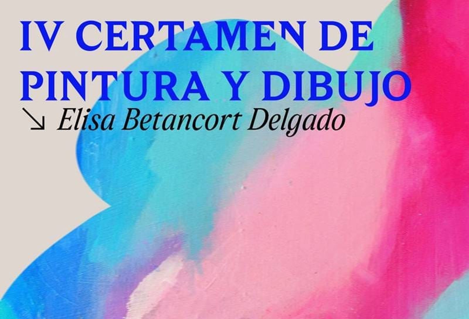 En marcha la IV edición del concurso de pintura Elisa Betancort Delgado