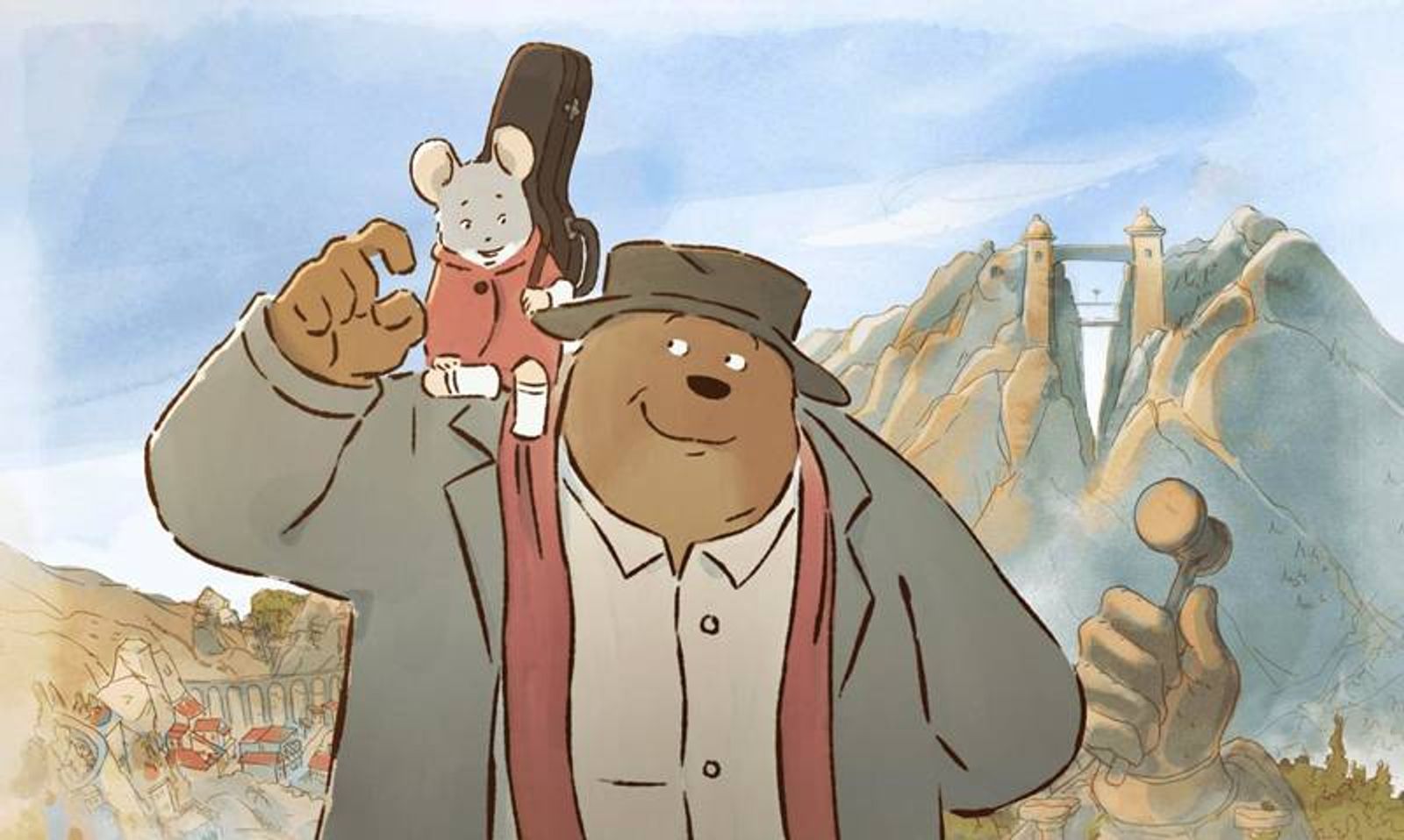 La Pantalla Chinija llega a Tías con ‘El viaje de Ernest y Célestine’