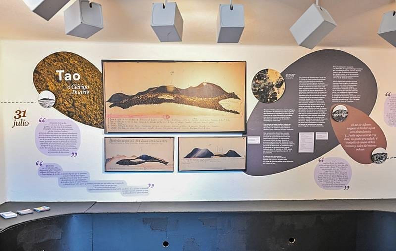 Lanzarote conmemora el bicentenario de las erupciones de 1824 con una exposición