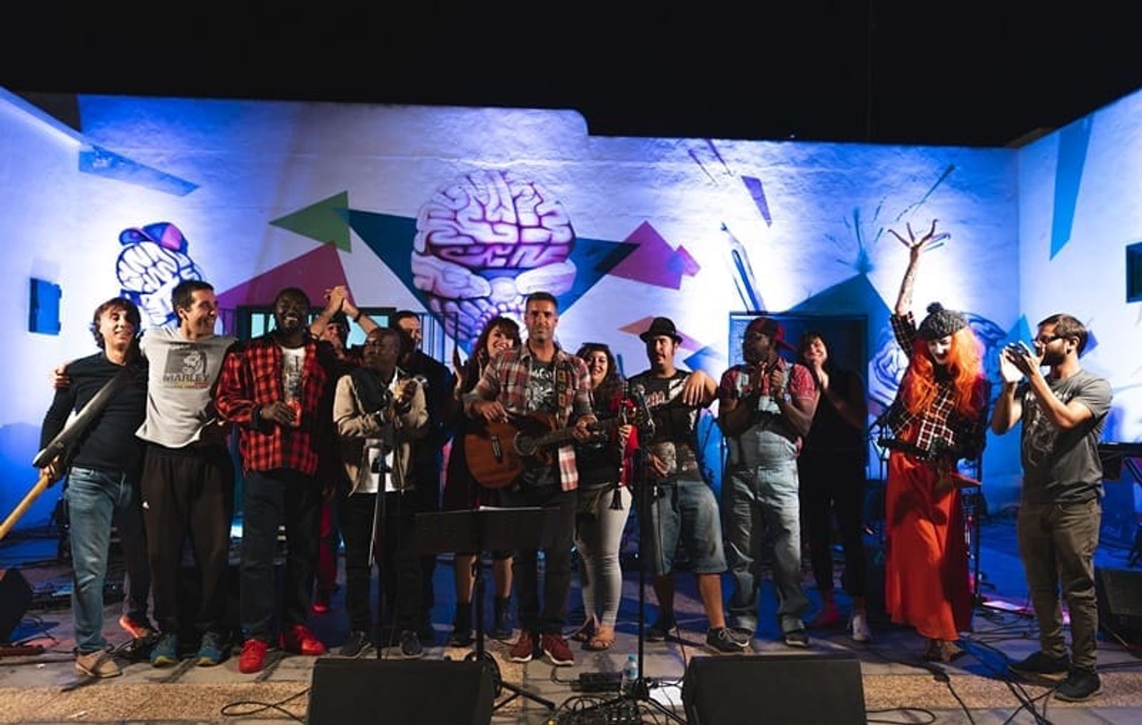 El Kraken Fest colorea con viveza a Arrecife
