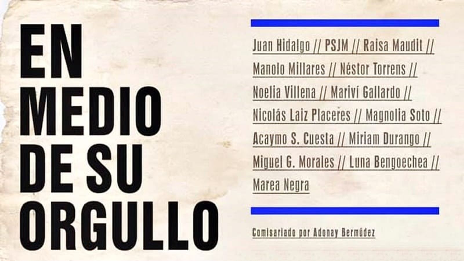 Inaugurada ‘En medio de su orgullo’, una retrospectiva de Manrique sin Manrique