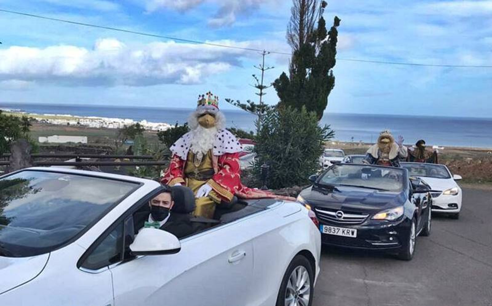Los Reyes Magos realizarán este miércoles una ruta por las calles de todos los pueblos de Haría