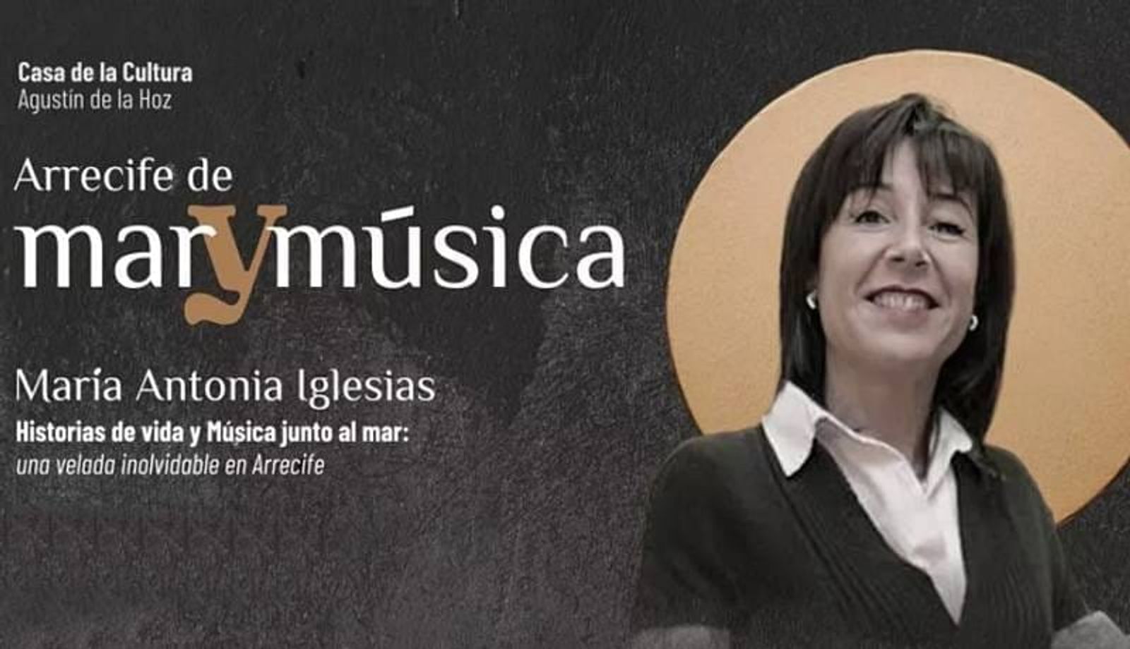 ‘Arrecife de Mar y Música’ llega este viernes a la Casa de la Cultura
