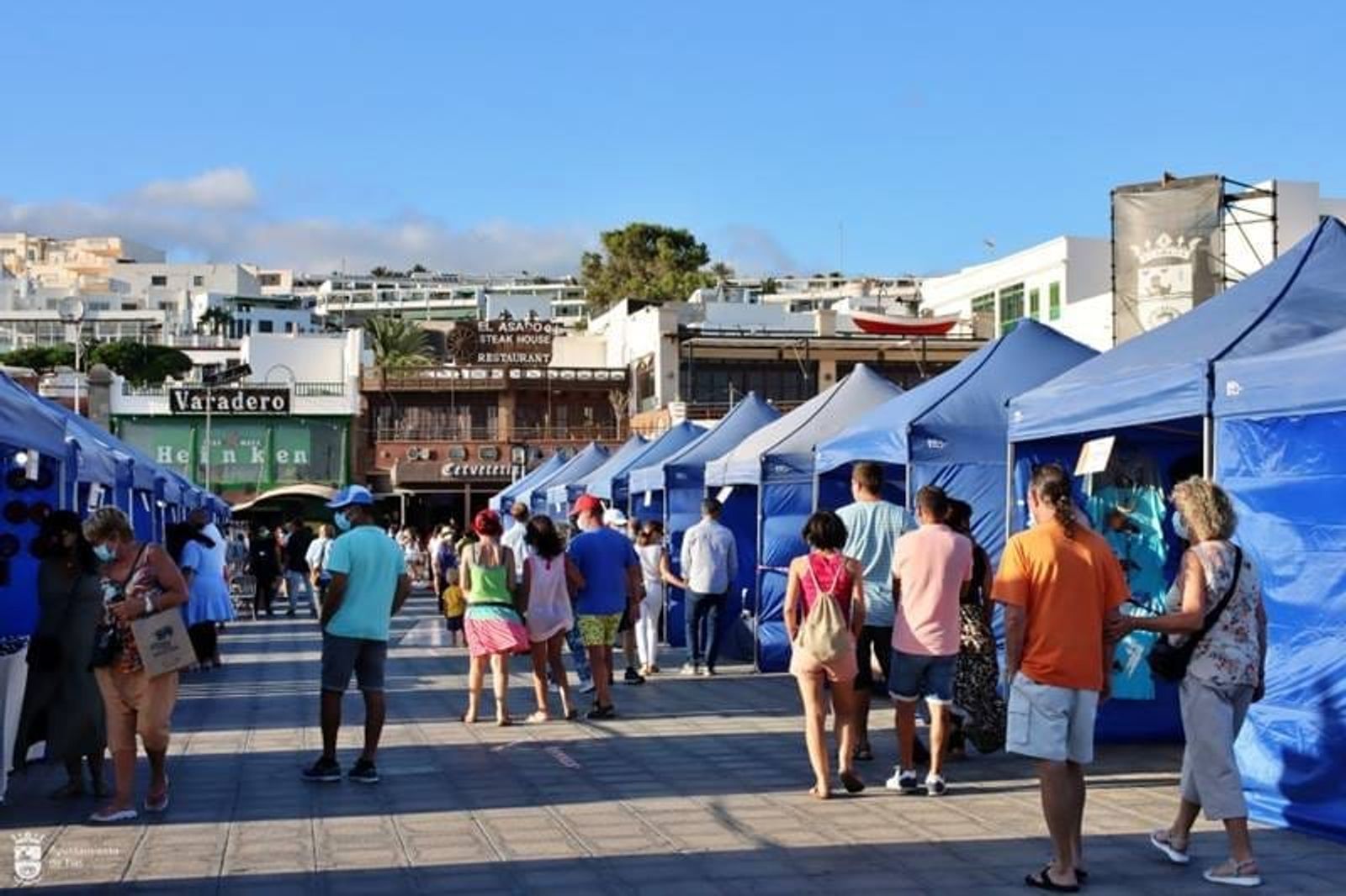 Todo listo para la Muestra de Artesanía por Navidad de Puerto del Carmen