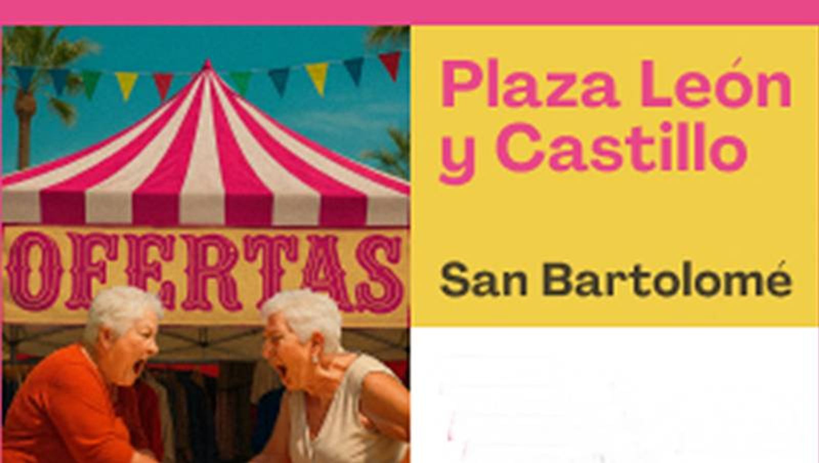 San Bartolomé celebra este fin de semana la IV Feria de Saldos y Oportunidades