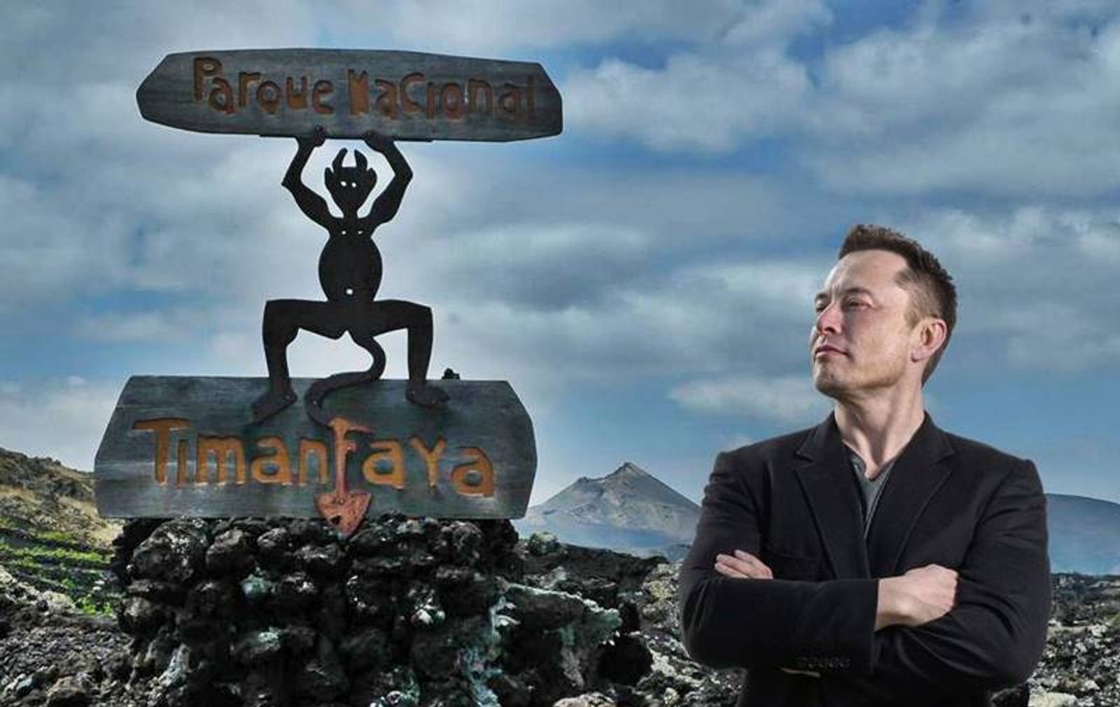 Elon Musk anuncia interés en comprar Timanfaya para continuar su Investigación Espacial