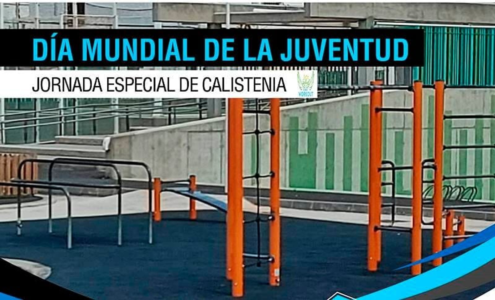 San Bartolomé organiza una jornada de calistenia para celebrar el Día Mundial de la Juventud