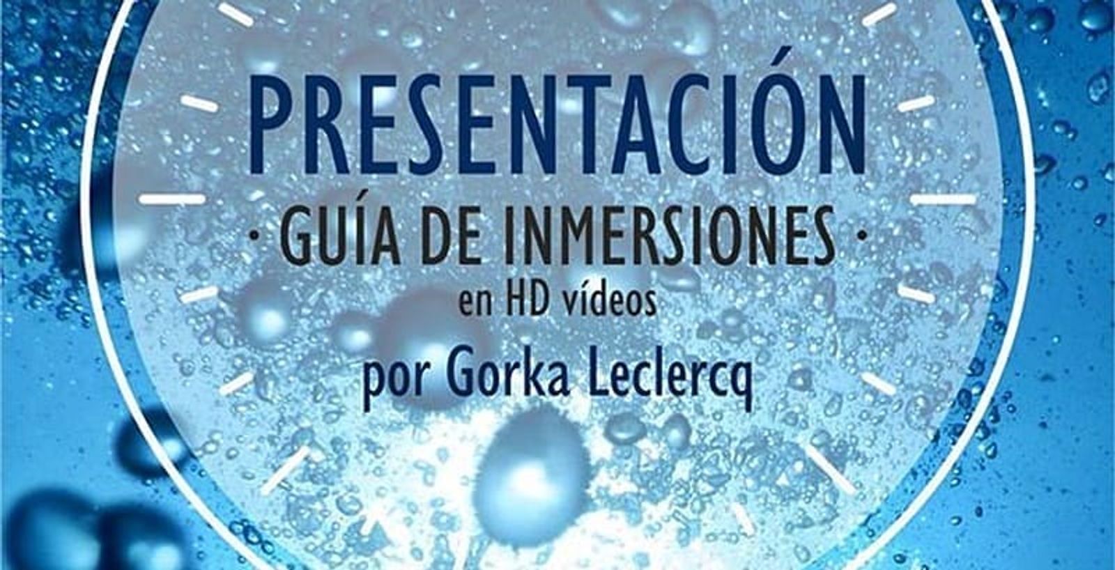 Presentación de la 'Guía de inmersiones de Puerto del Carmen' de Gorka Lecrercq 
