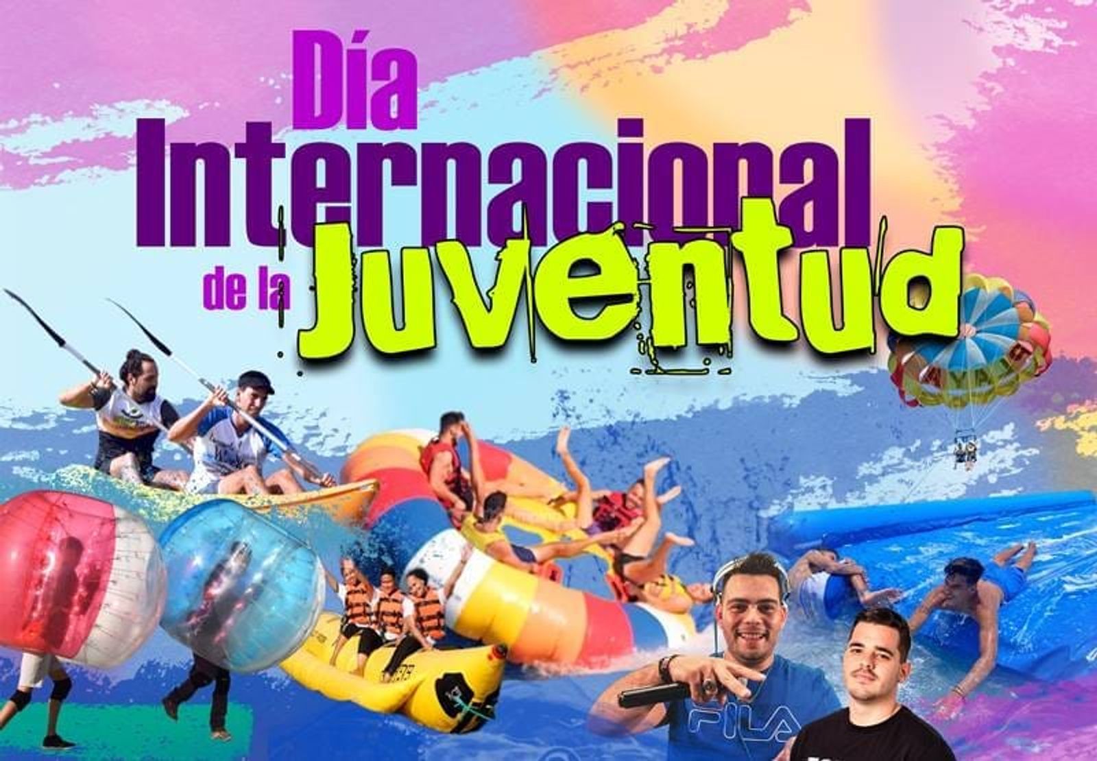 Juegos acuáticos, deporte y música para celebrar el Día de la Juventud en Puerto del Carmen