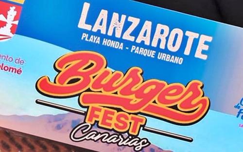 Burger Fest Canarias reunirá en Playa Honda algunas de las mejores hamburguesas de las islas
