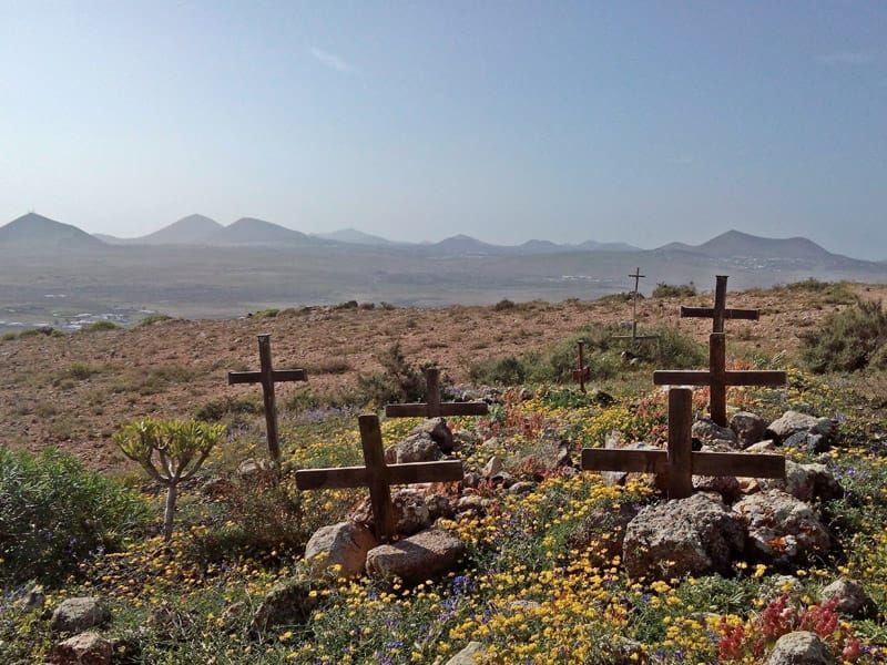 El cementerio perdido de mascotas de Lanzarote