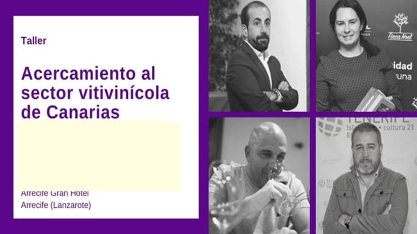 Este viernes comienza el Taller ‘Acercamiento al sector vitivinícola de Canarias’