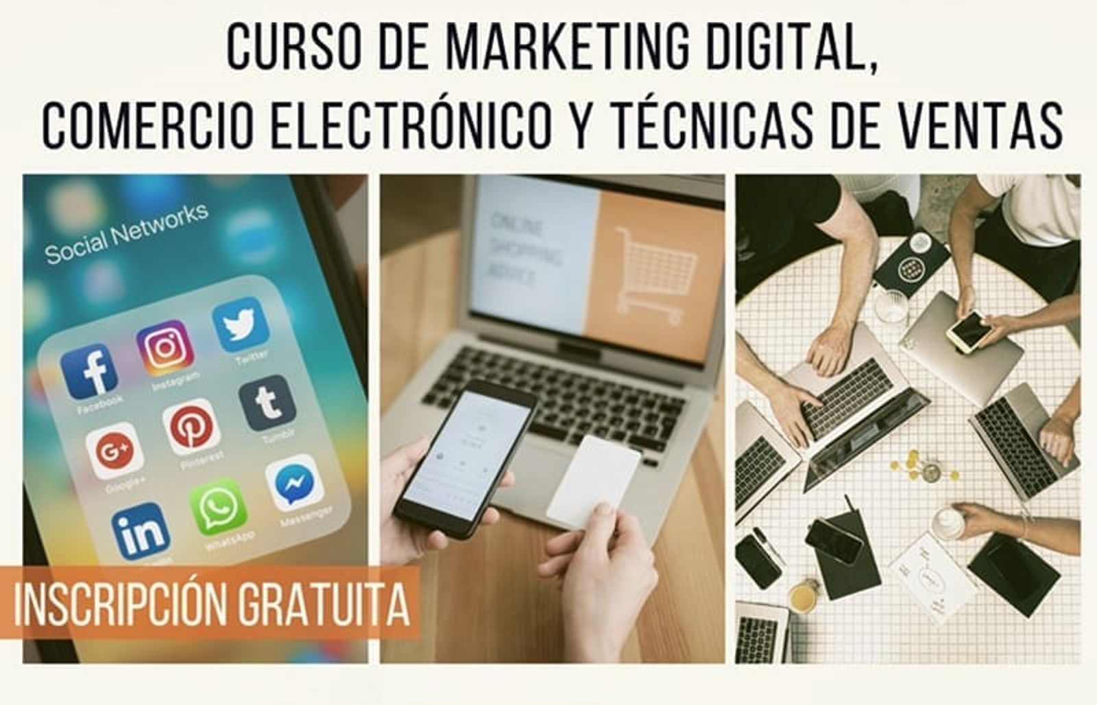 La Cámara de Comercio abre la inscripción para un curso de Marketing Digital